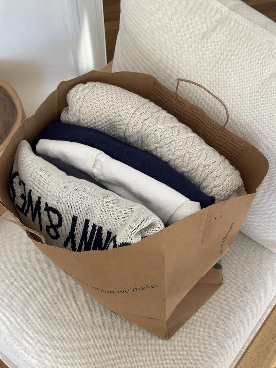 Intentional Shopping Neutral Capsule Wardrobe