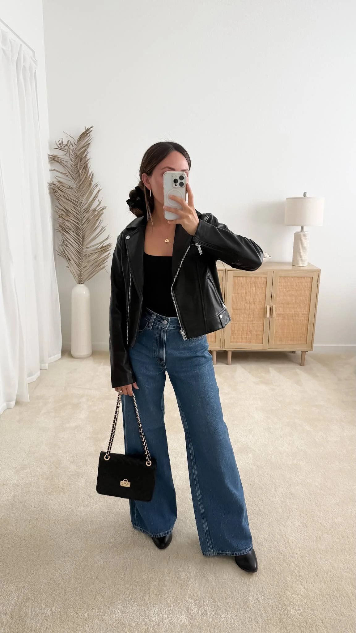 Leather Jacket Outfit