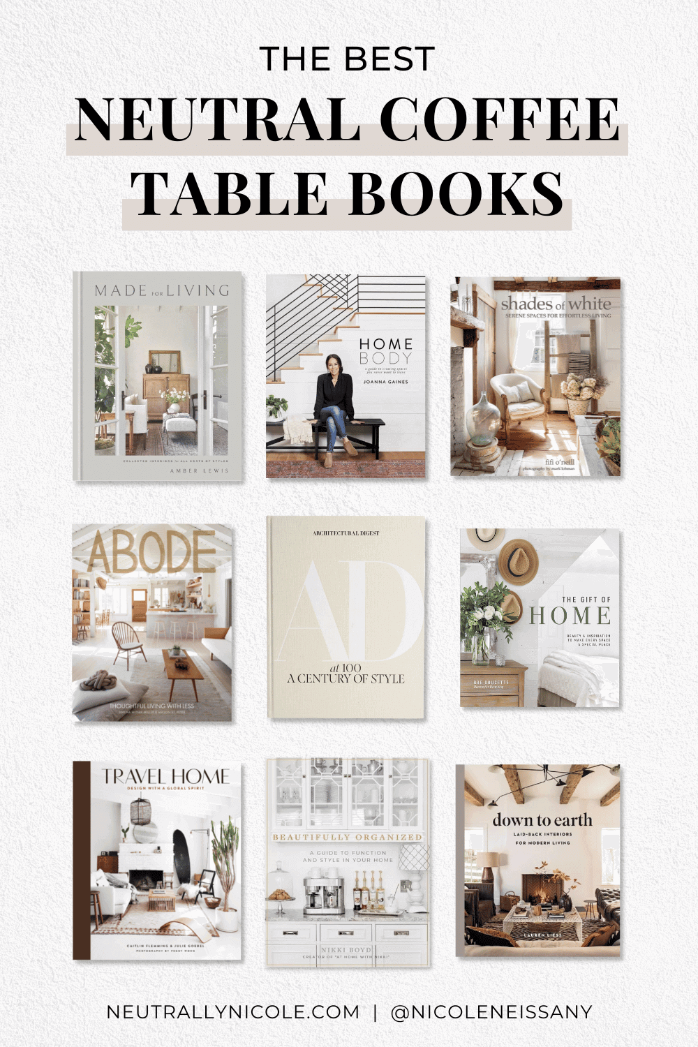 The Best Neutral Coffee Table Books To Elevate Your Home Decor