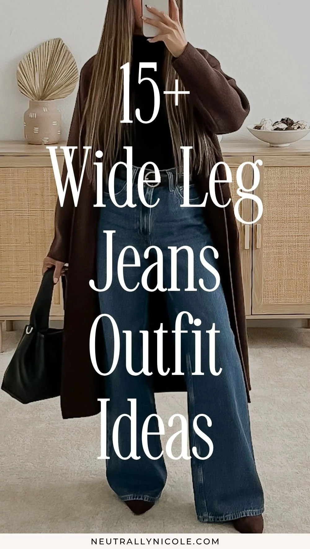 Wide Leg Jeans Outfit Ideas to Copy