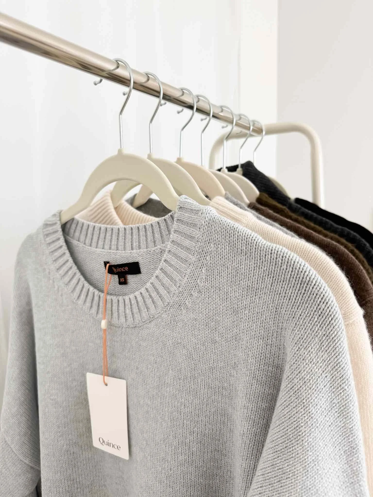 My review of the best Quince sweaters + outfit ideas for every season