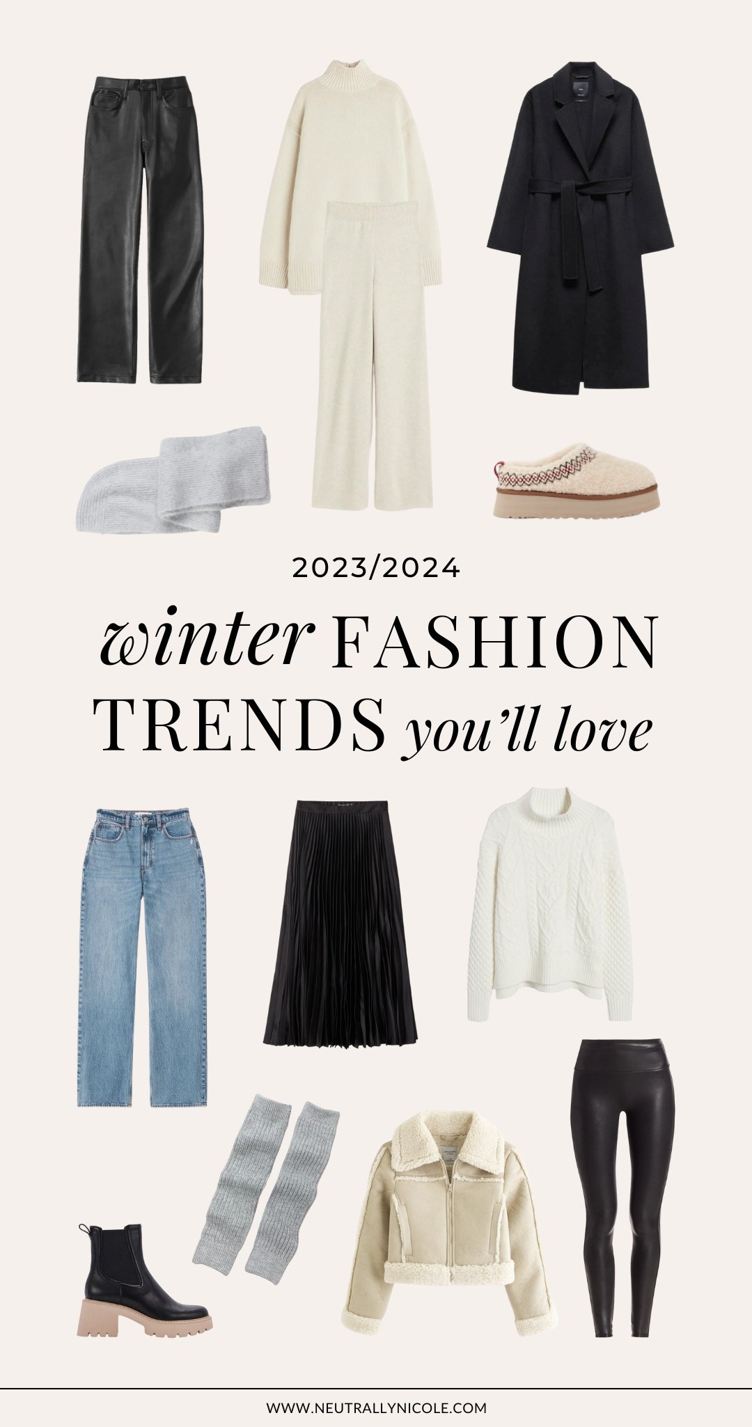 2023/2024 Winter Fashion Trends You'll Love — Neutrally Nicole