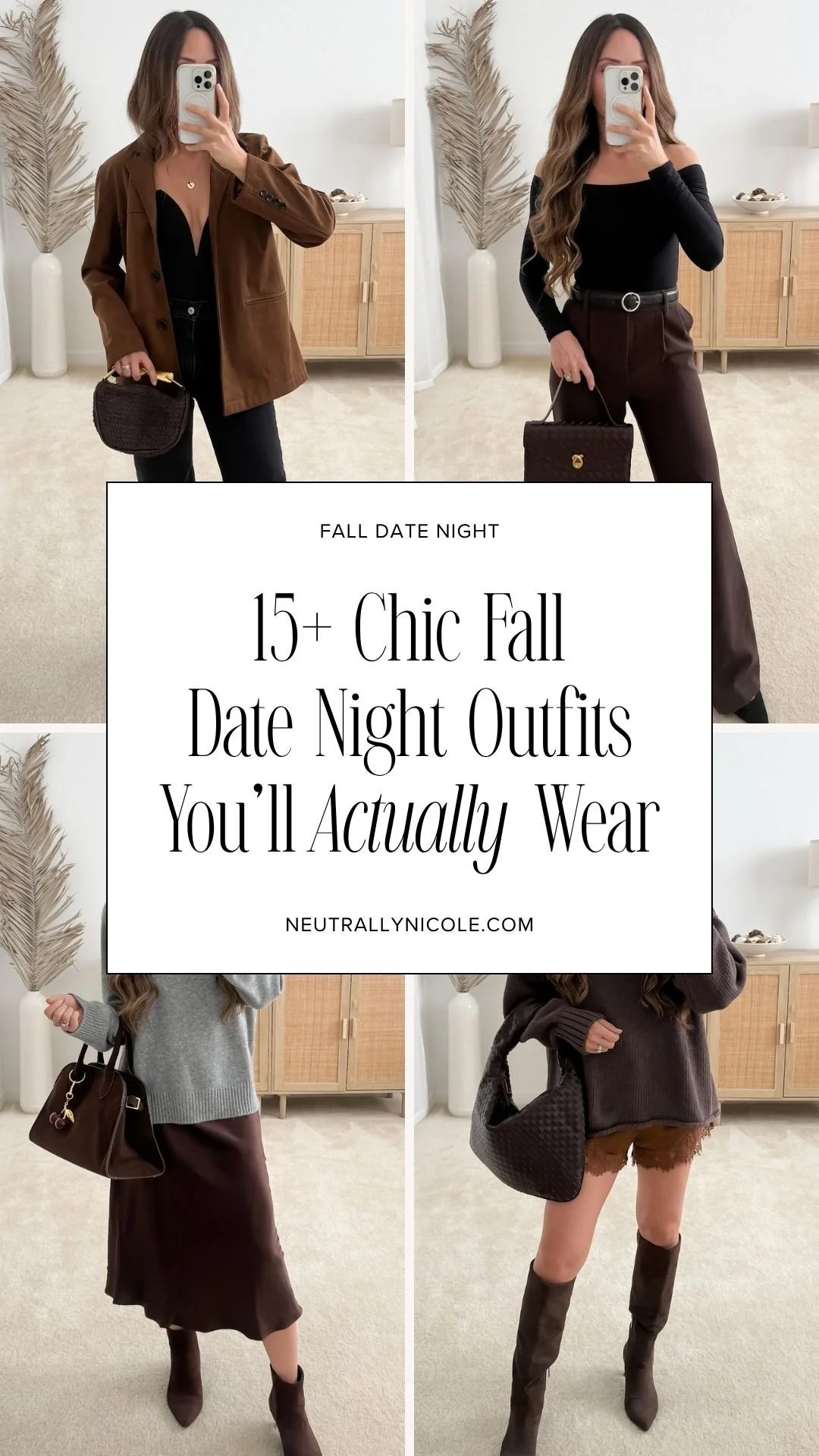 Chic Fall Date Night Outfits You'll Actually Wear