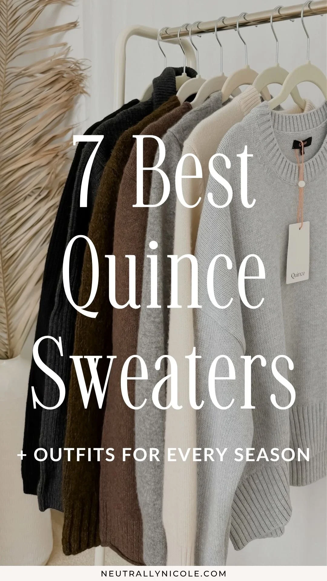 Best Quince Sweaters + Outfit Ideas to Copy for Every Season