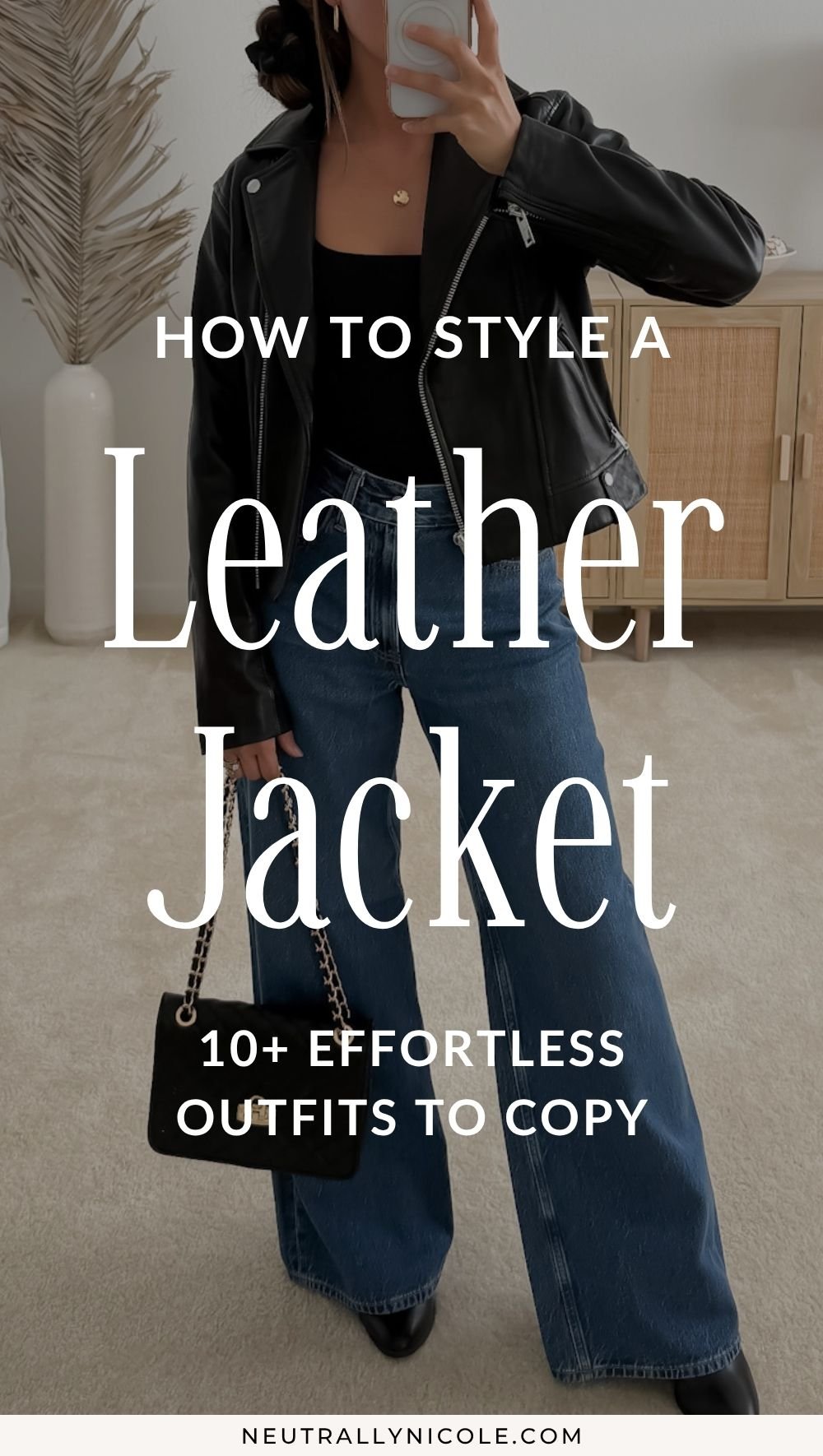 How to Style a Leather Jacket: Outfit Ideas to Copy