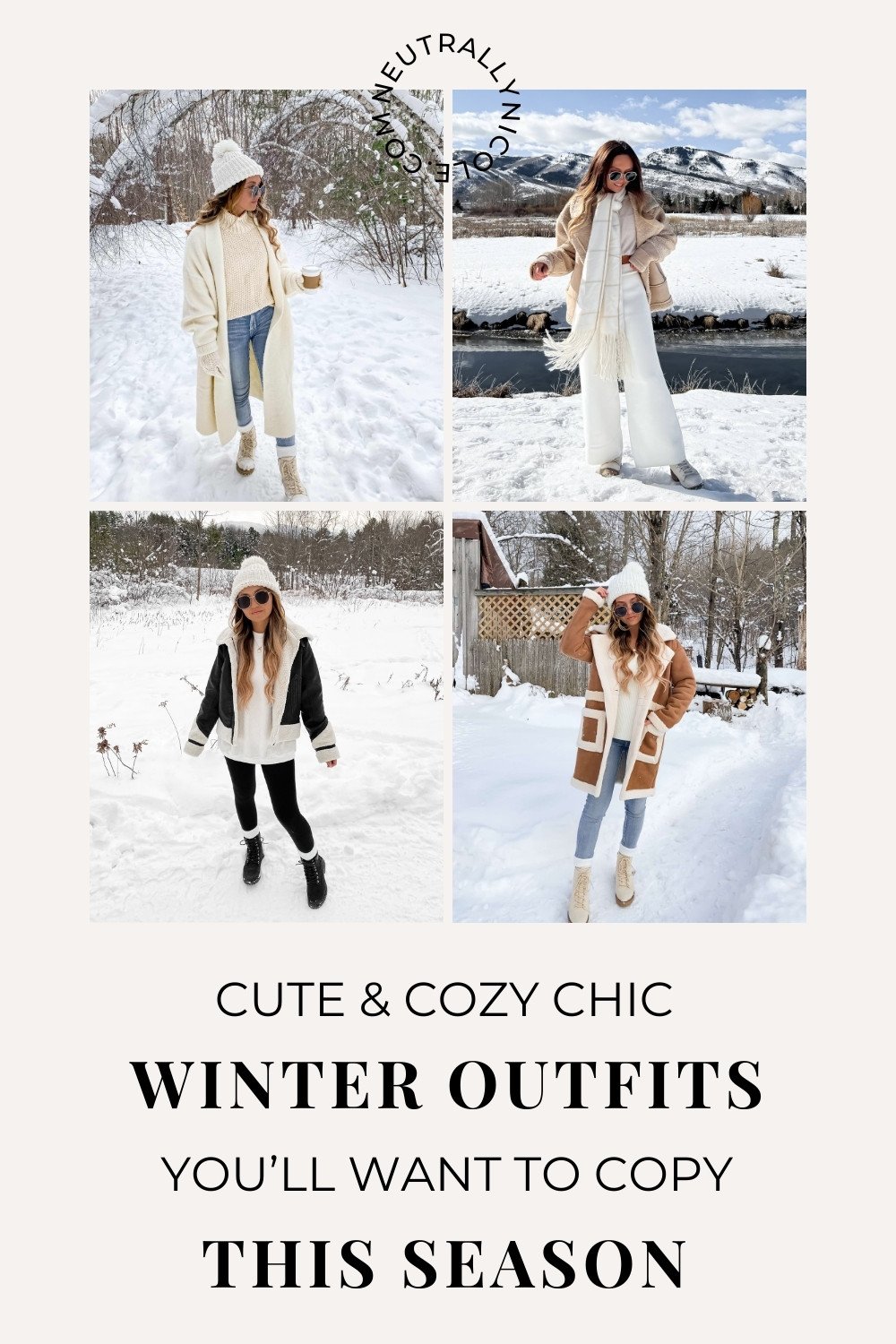 Cute Winter Outfit Ideas To Nail That Cozy Chic Look This Season —  Neutrally Nicole