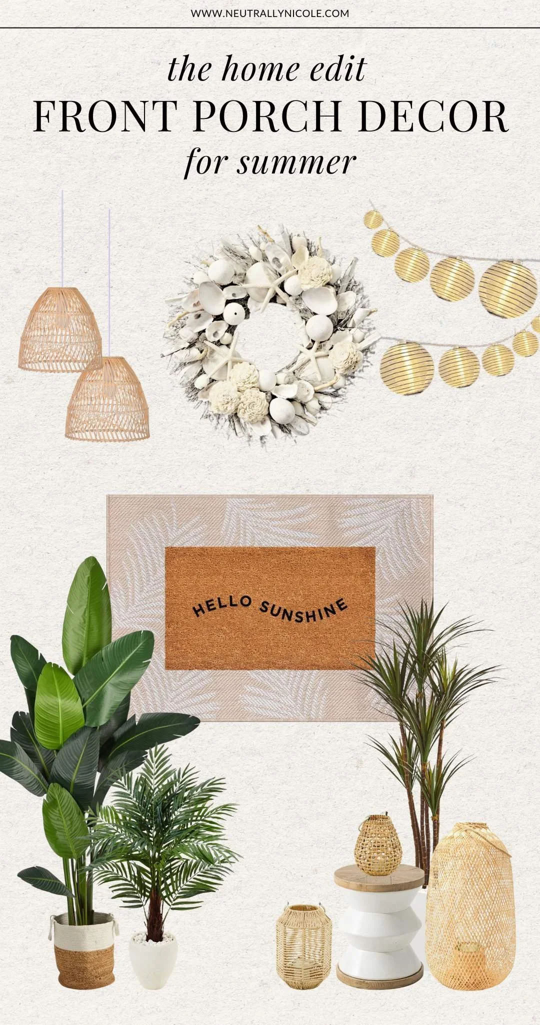 Summer Front Porch Decor Ideas