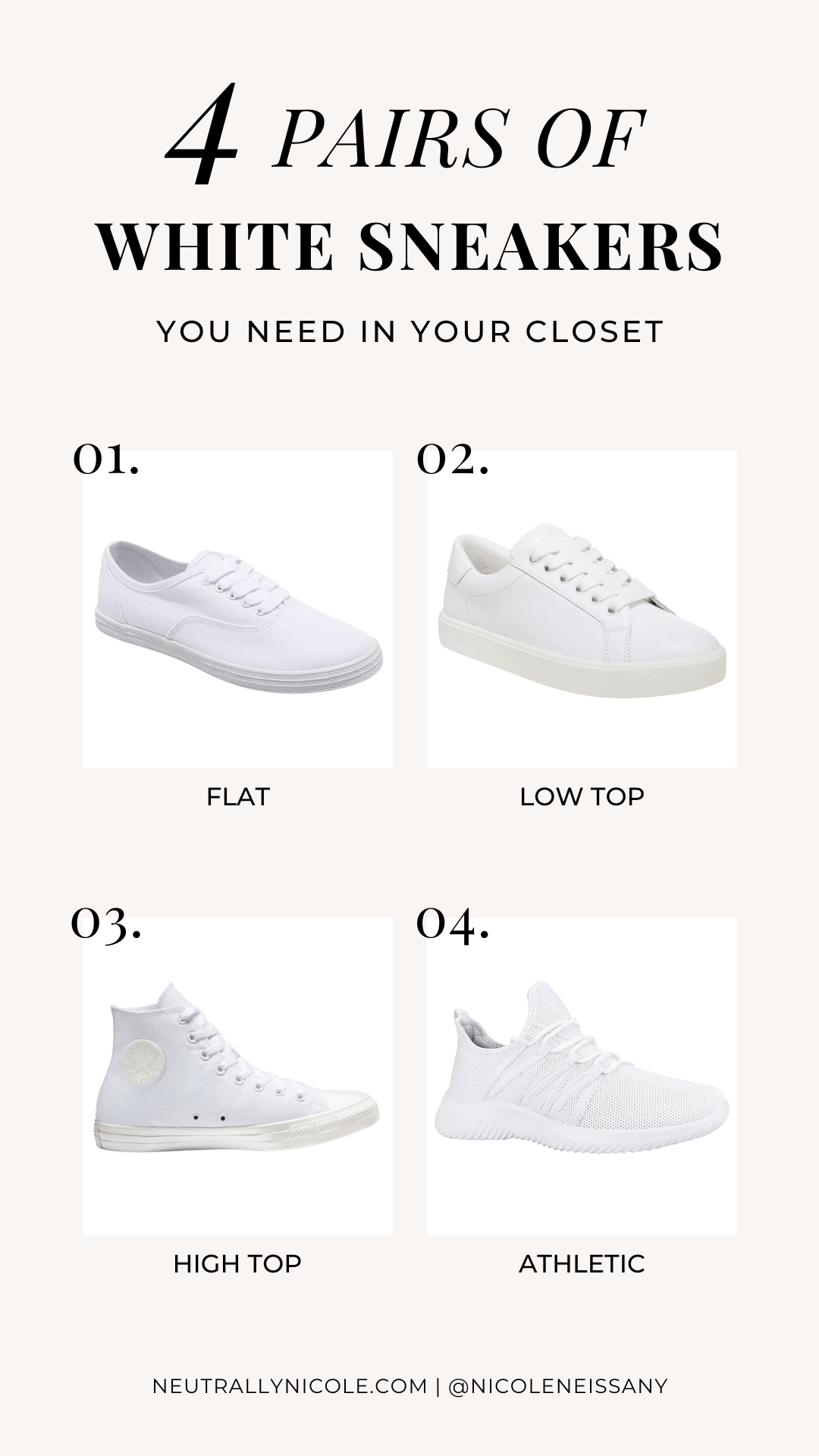 Update 182+ white sneakers pinterest
