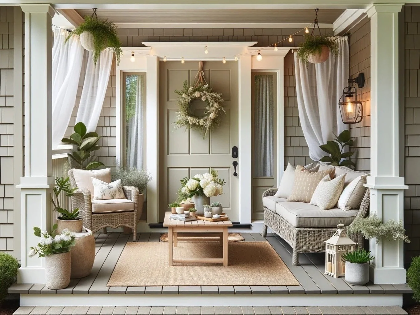 Summer Front Porch Decor Ideas