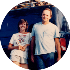 William Preston and Marianne Hornbuckle, circa early 80s.