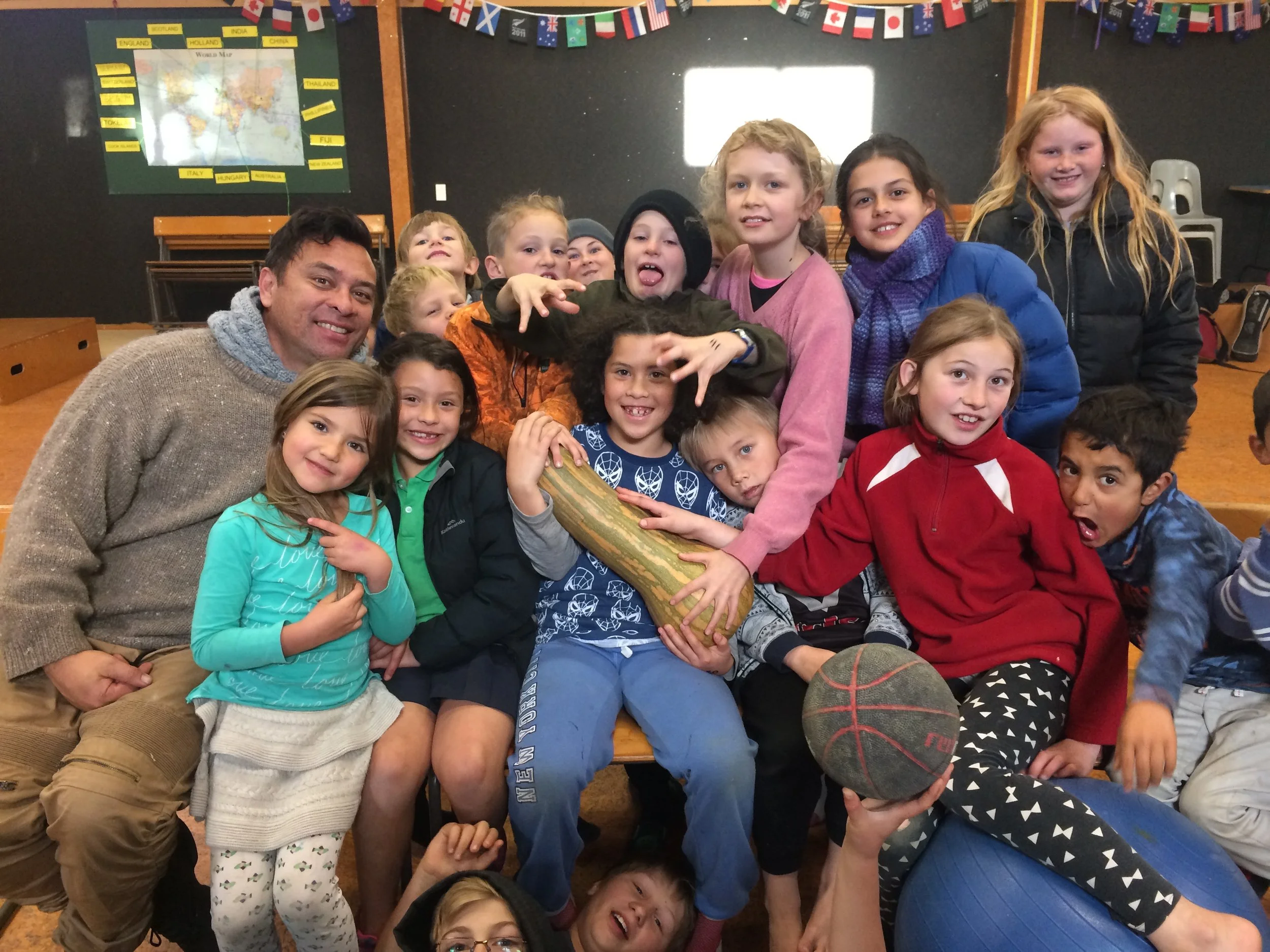 Gigantic squash soup and some building design specifications