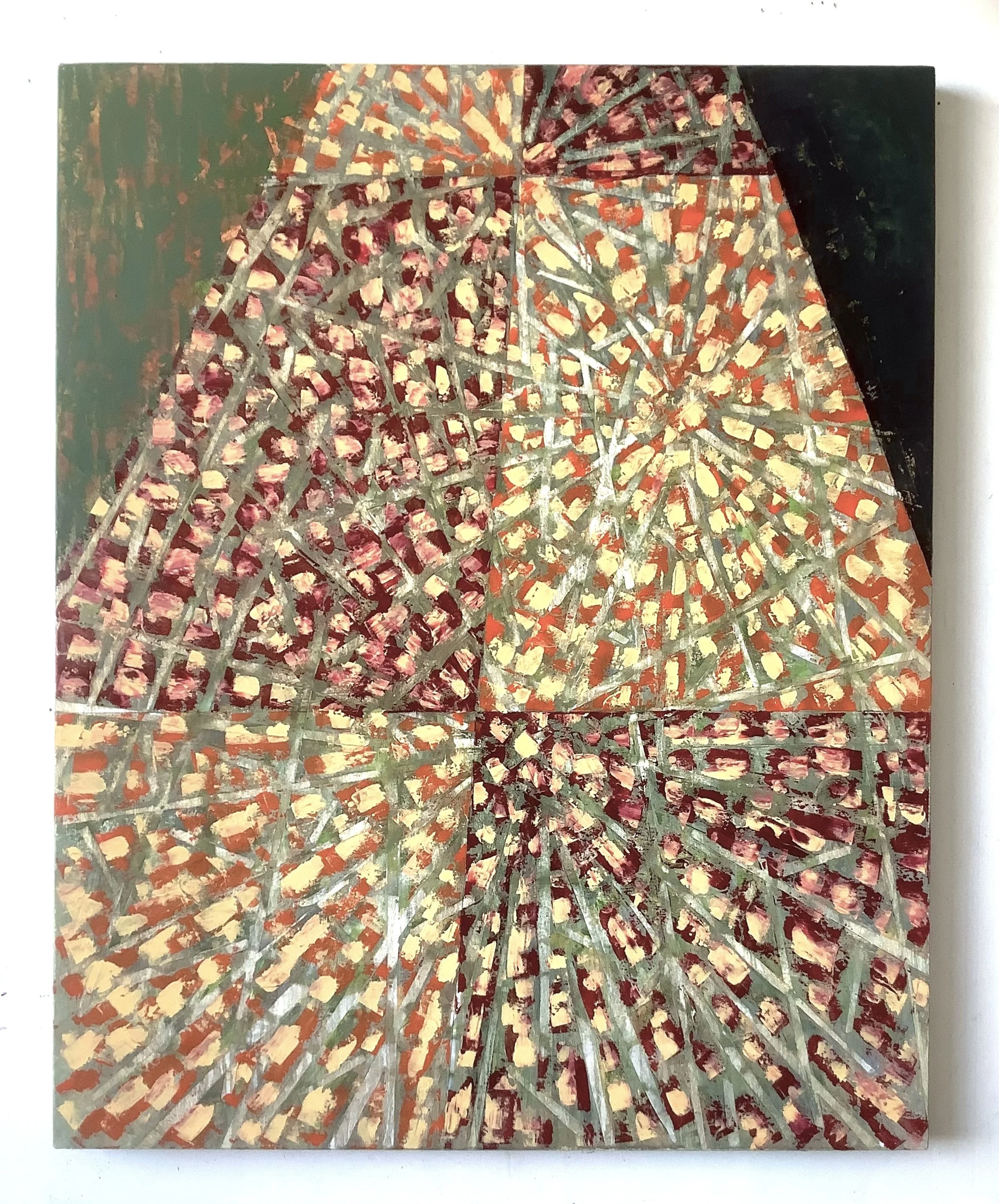  Sidewalk    Oil on Canvas over Panel    42”x 35”    2023  