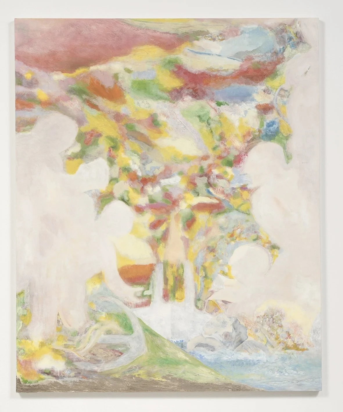   Red Sky in the Morning (Apotheosis of Washington)    Oil on Canvas    66”x 54”    2015  