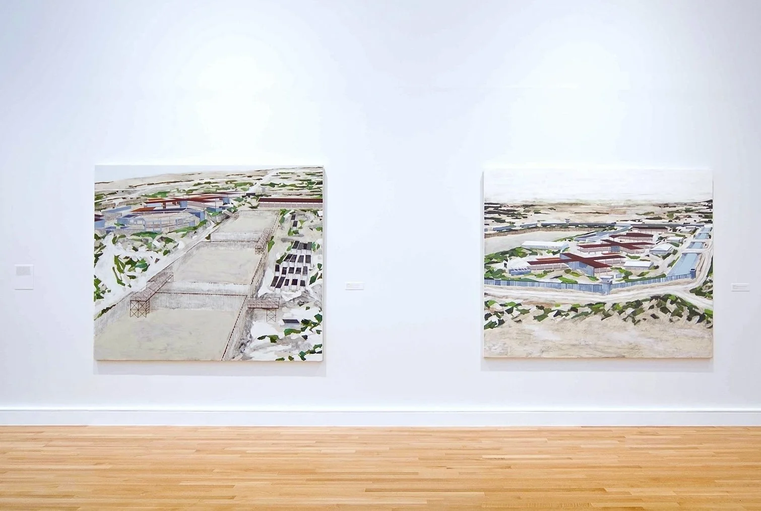   Installation View , Untitled(History Painting):Public Life in the 21rst Century    University of Michigan Museum of Art    2009  