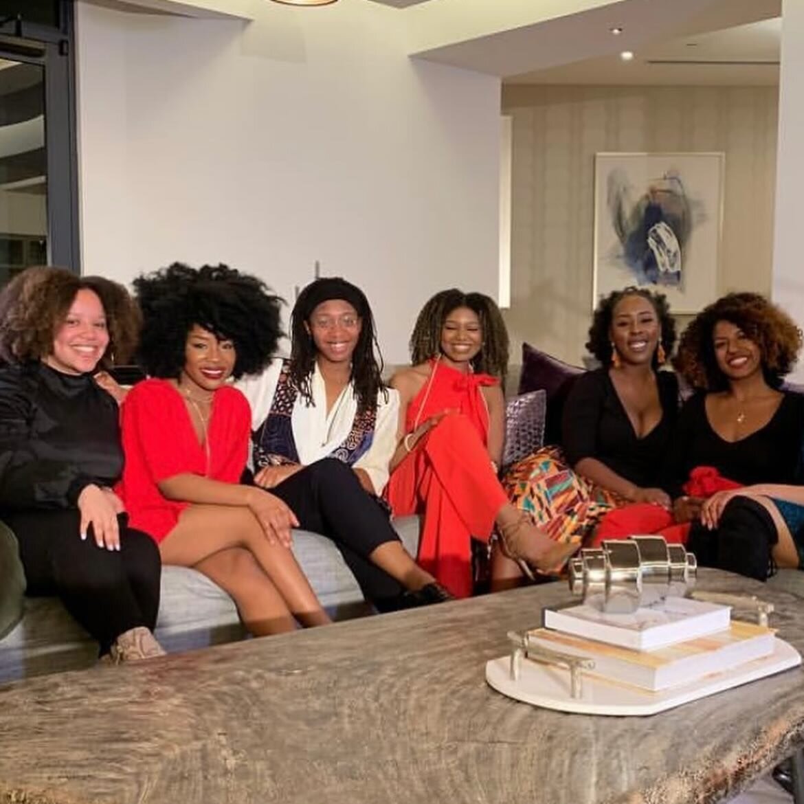 Day 8: Throwback to BHM 2019, when CP hosted a couch talk for Black Women in STEAM (pictured and unpictured) to speak about their journeys in STEM and the Arts and more! ❤️🐝🖤 

There&rsquo;s so many that should be celebrated during this month! So m