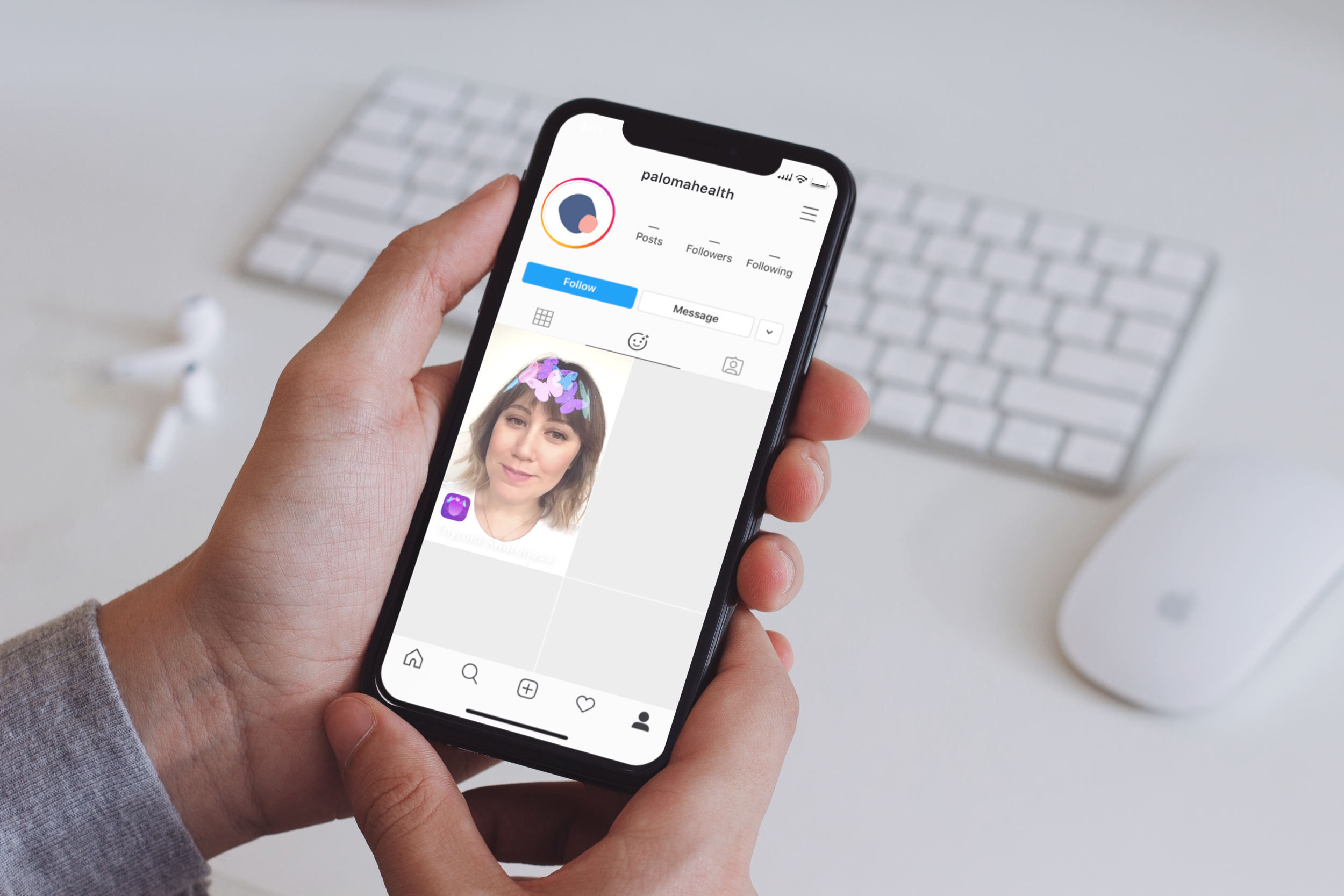 Thyroid Awareness AR Filter