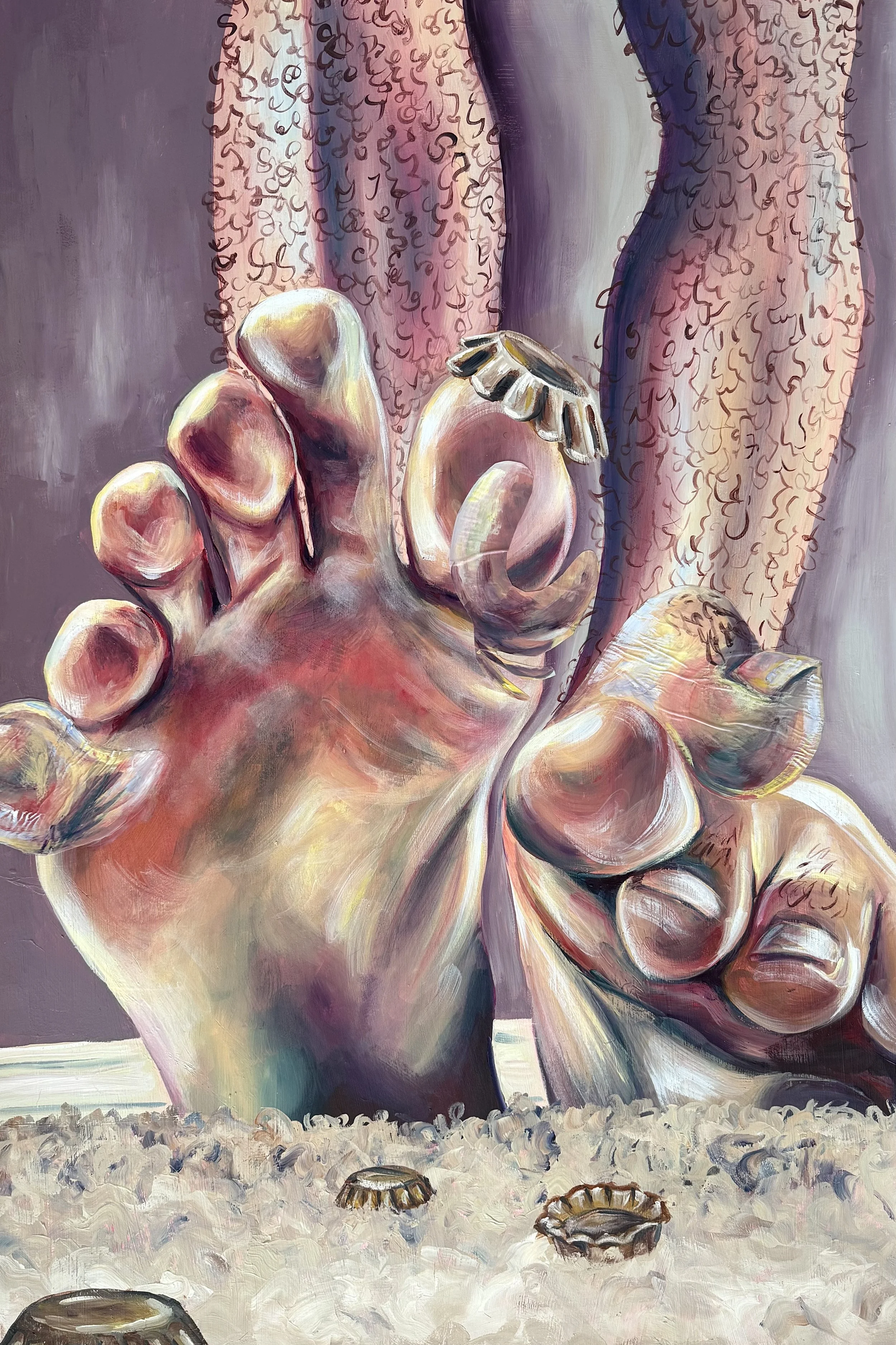 Putcha in a toe lock