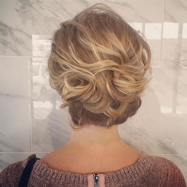 Another beauty awaiting her special day! #justatrial#behairsalon#weddinghair
