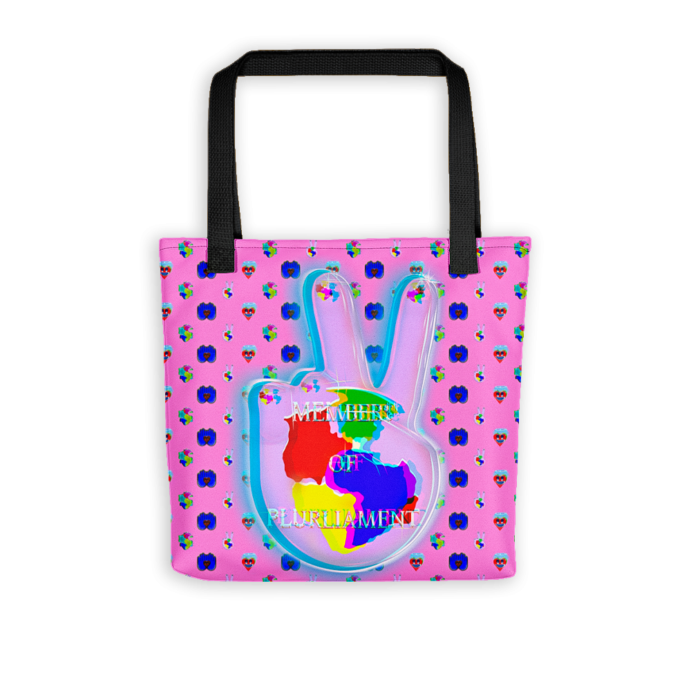 PEACE EMOJI PATTERN LOUD BAG
