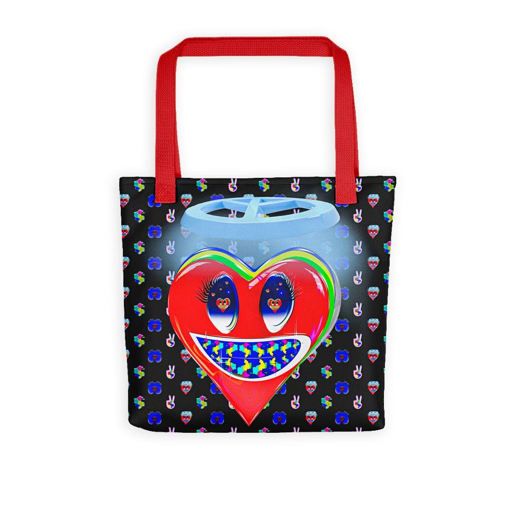 LOVE EMOJI PATTERN LOUD BAG