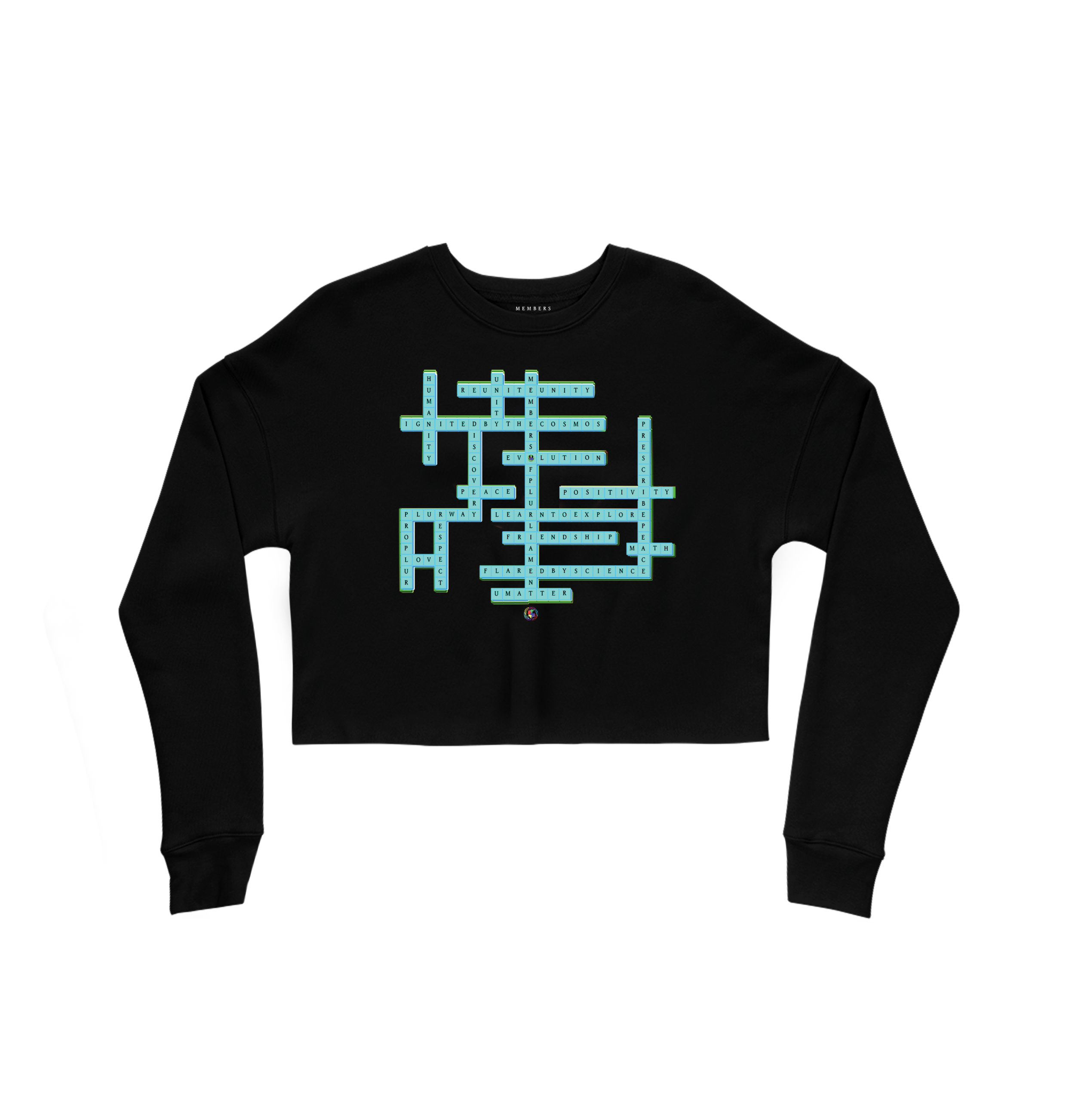 WOMEN'S - PLURPLAY CROPPED CREWNECK