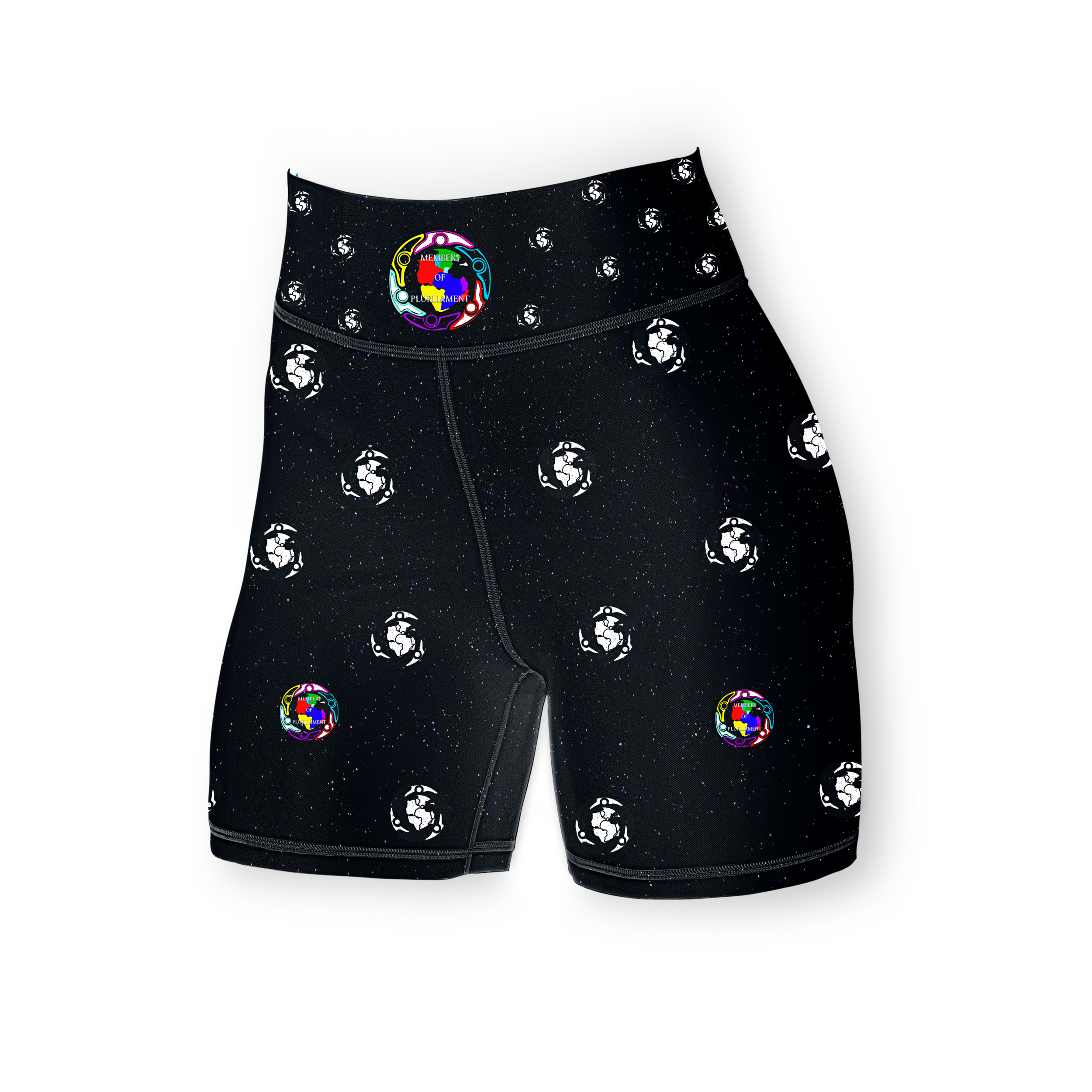 WOMEN'S MANY WORLDS - BIKER SHORTS