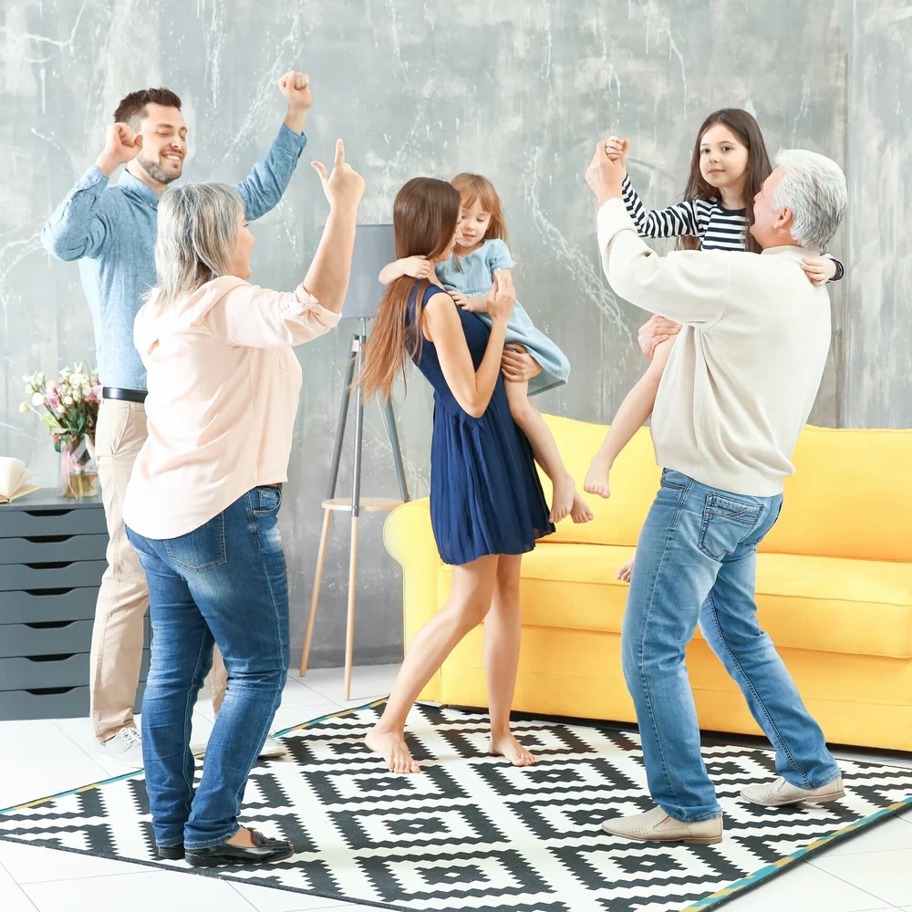 Dance classes for grandparents, parents, and children