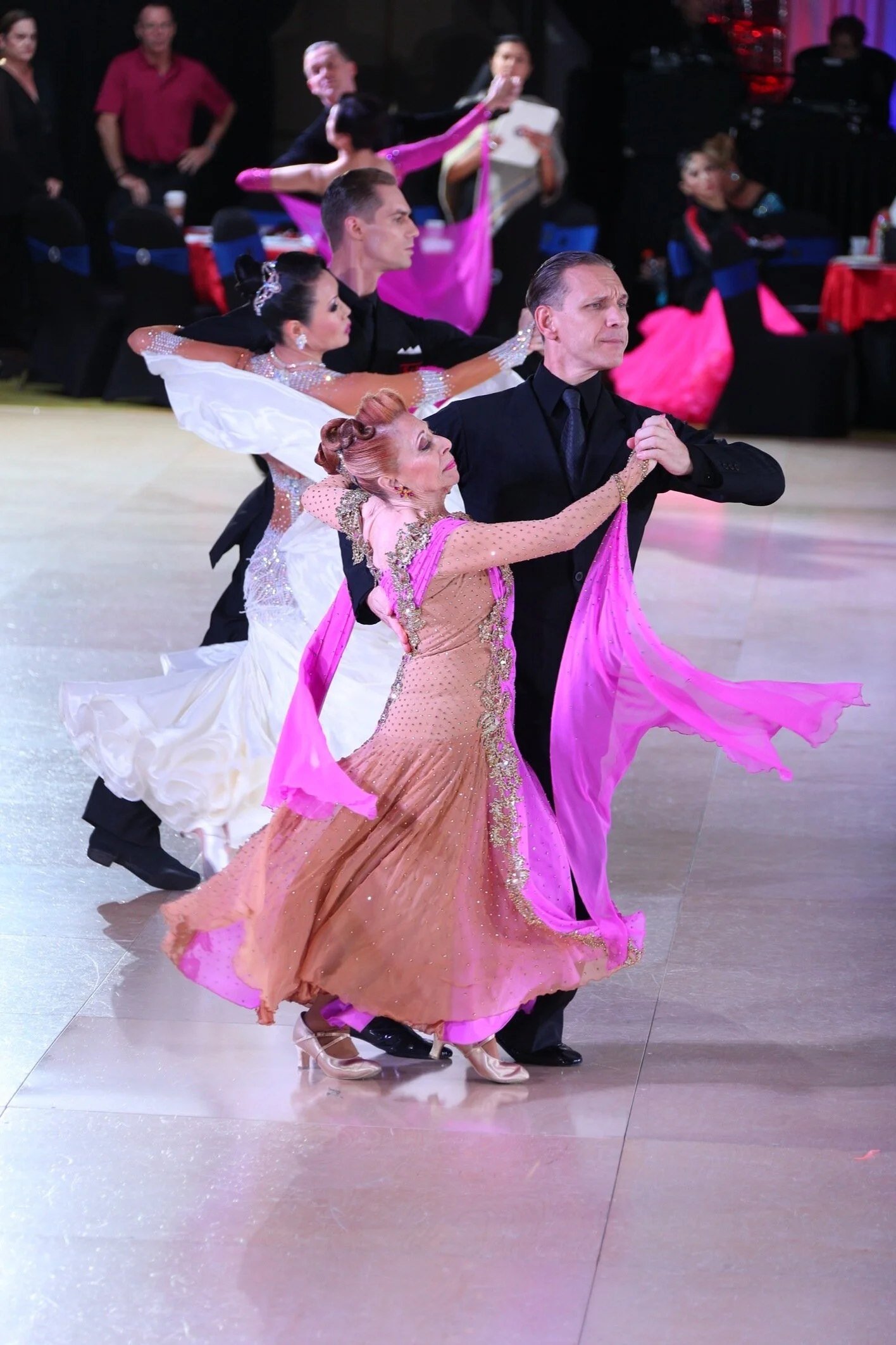 ONLINE & IN PERSON Group Class for ADULTS - Advance Level BALLROOM