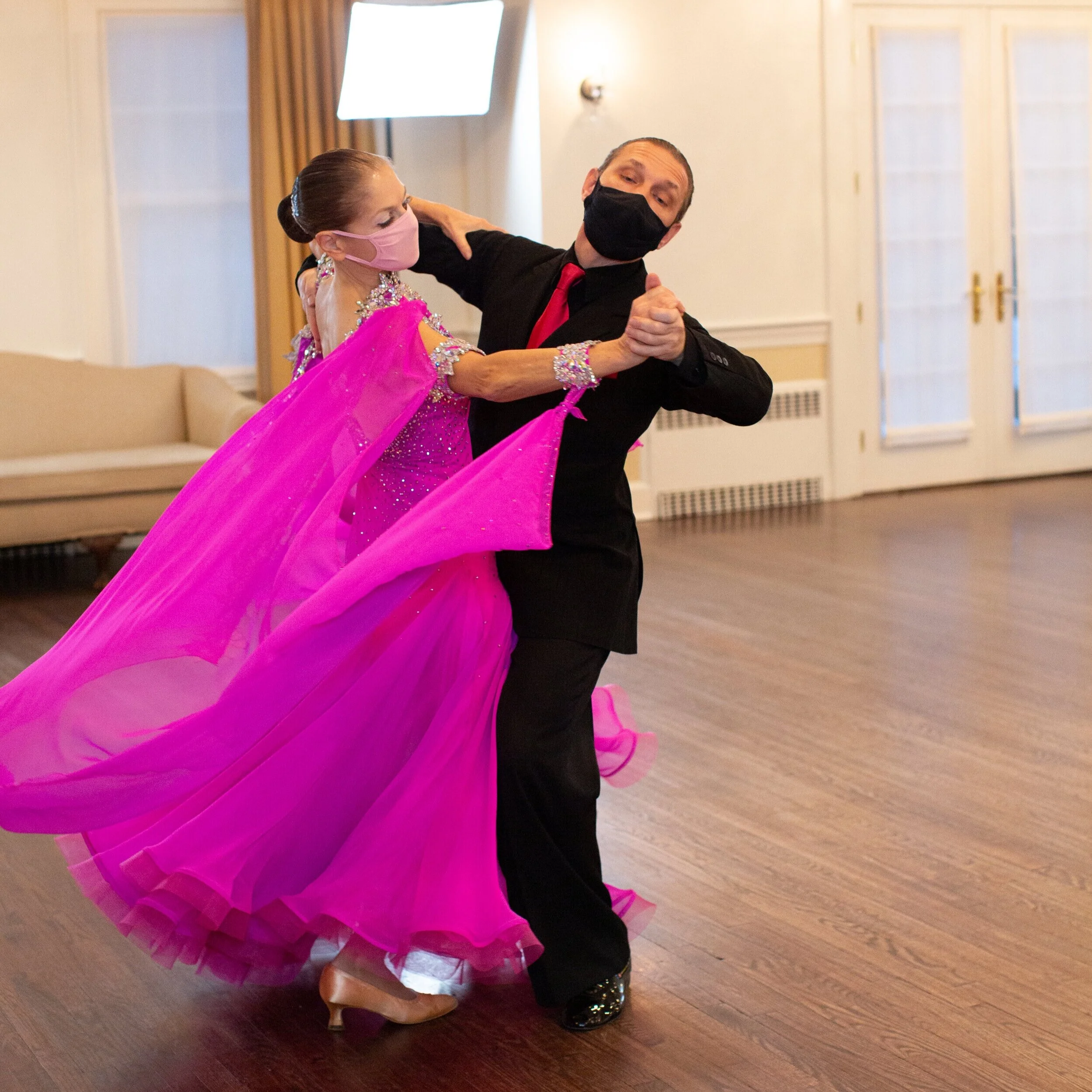 ONLINE and IN PERSON Group Class for ADULTS - Advance Level BALLROOM
