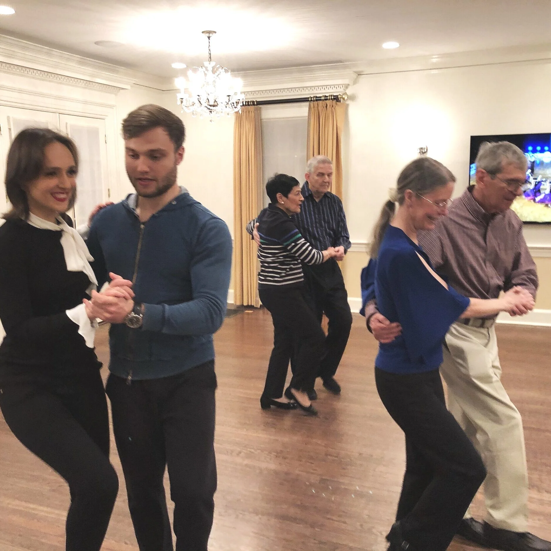 ONLINE and IN PERSON Group Class for ADULTS - "Ballroom & Latin Fusion"