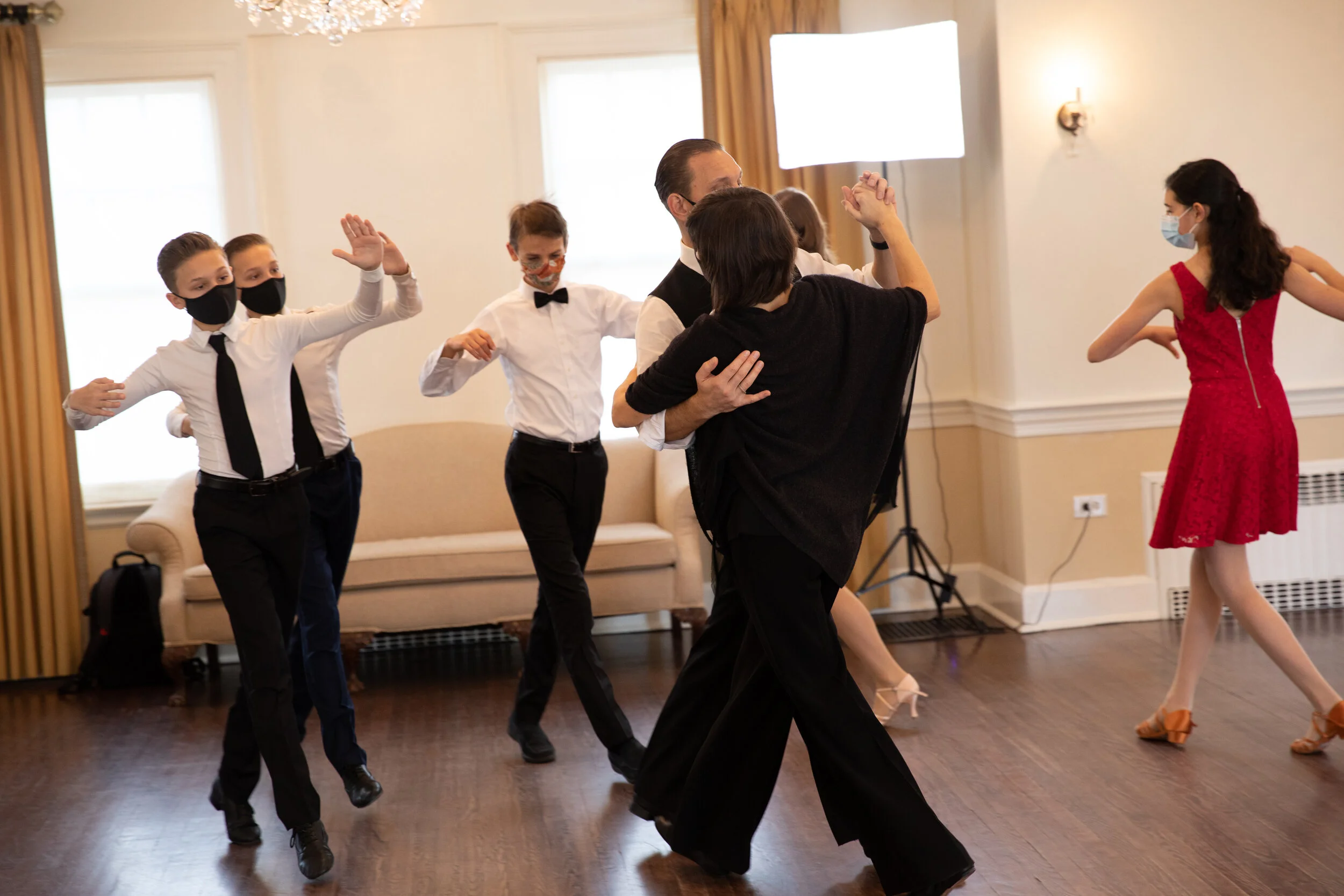 ONLINE and IN PERSON Children's Group Class for Ballroom ADVANCED Level, Age 12 to 15