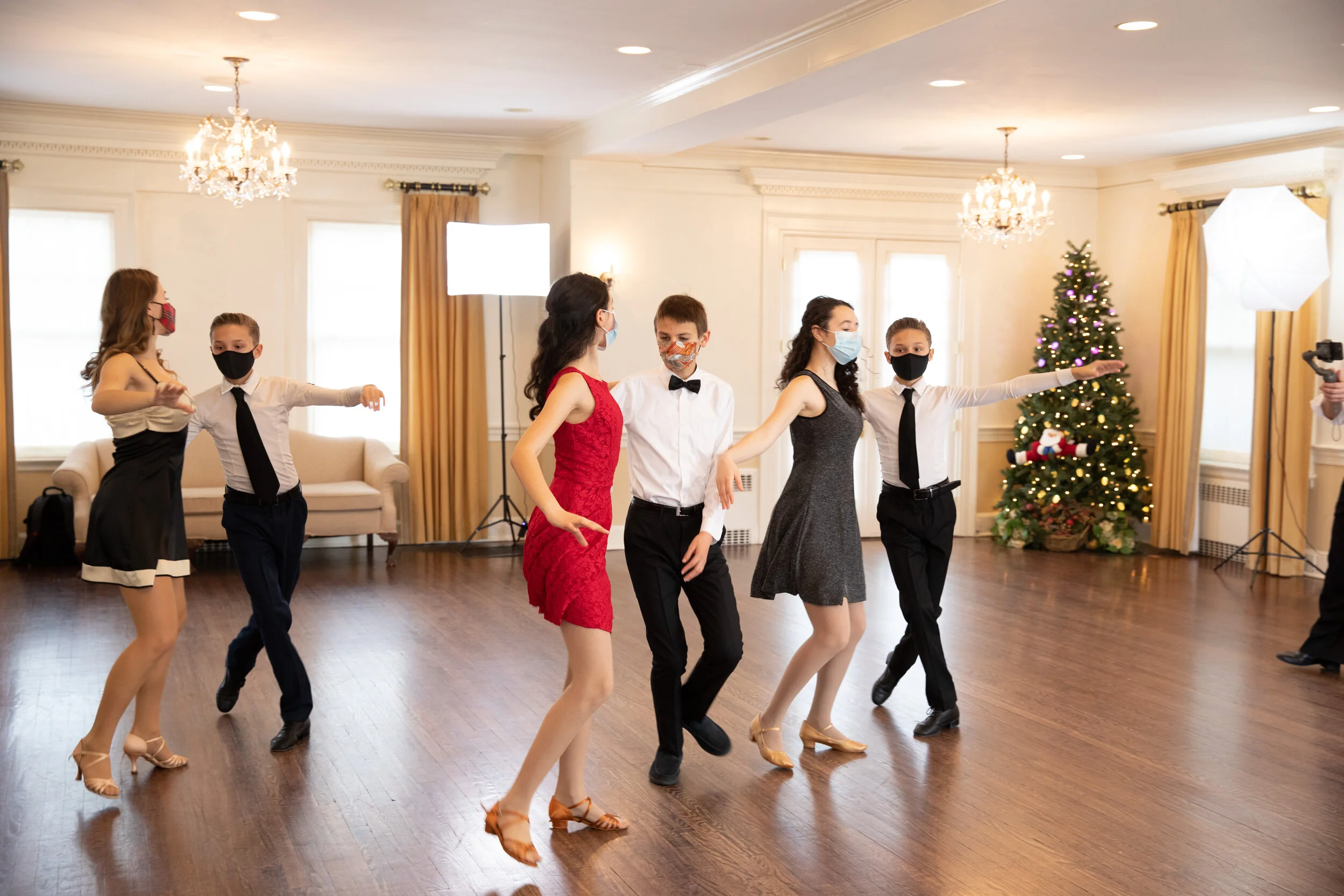 ONLINE and IN PERSON Children's Group Class for LATIN ADVANCED Level, Age 12 to 15
