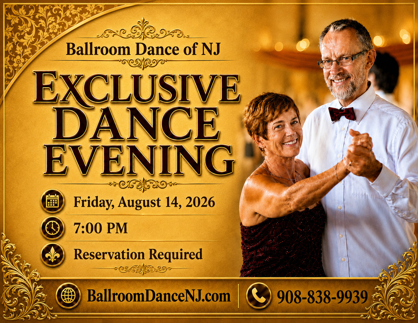 Exclusive Dance Evening on August 14, 2026