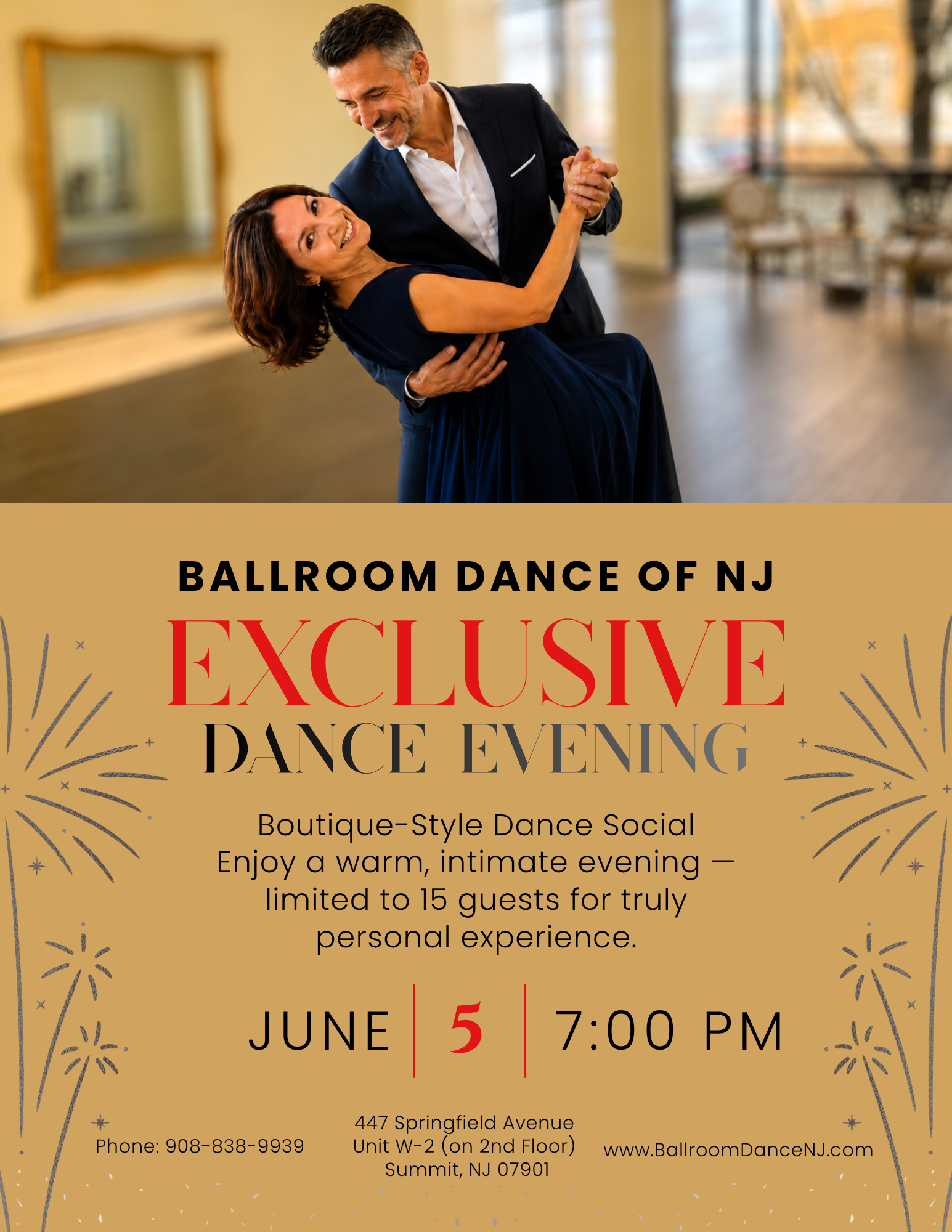 Join Us for Our Upcoming Dance Evenings in Downtown Summit on JUNE 5, 2026