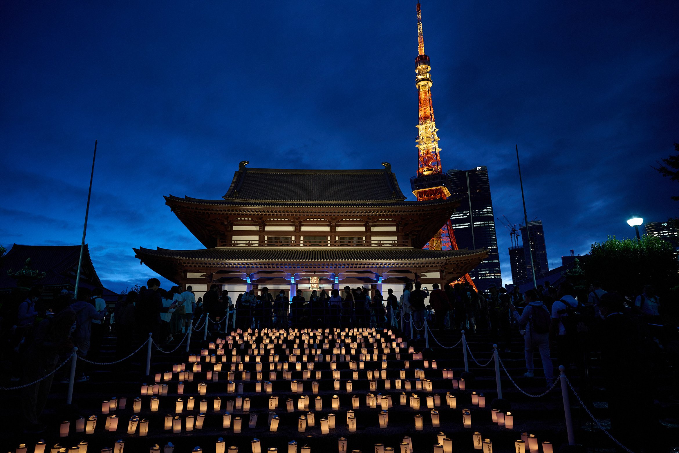 Zojoji and Tokyo Tower
