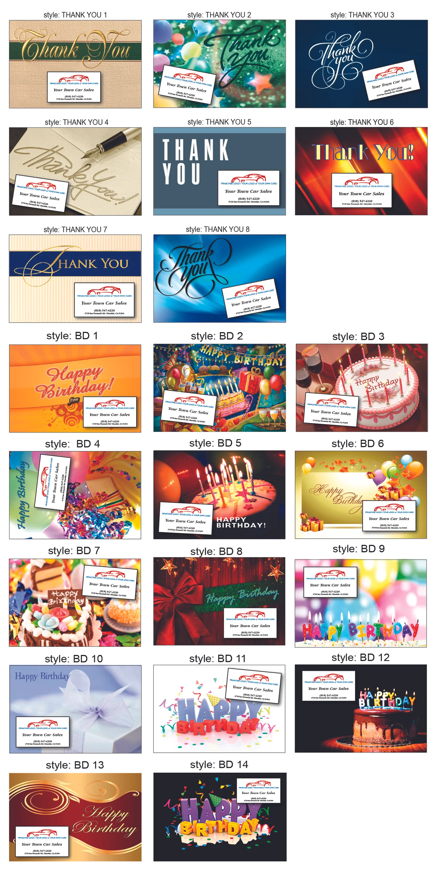 Pre Sorted Postcards Example order postcards — First Printing Co.