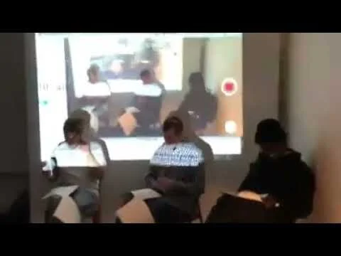 5walls(interview): Live Re-staging/Reading of a Conference call