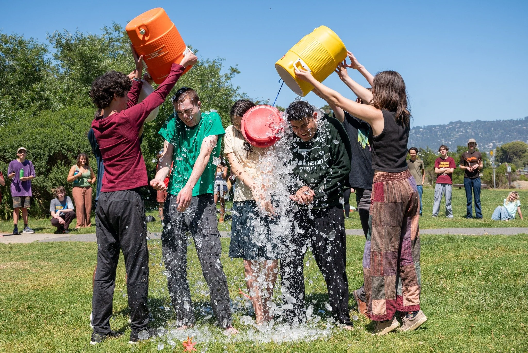 Last week, we returned to Shorebird Park in Alameda for our annual SAC (Student Activities Committee) Day! The day is a well-deserved break from regular classes as students prepare for finals. 

This year, students and staff held restorative workshop