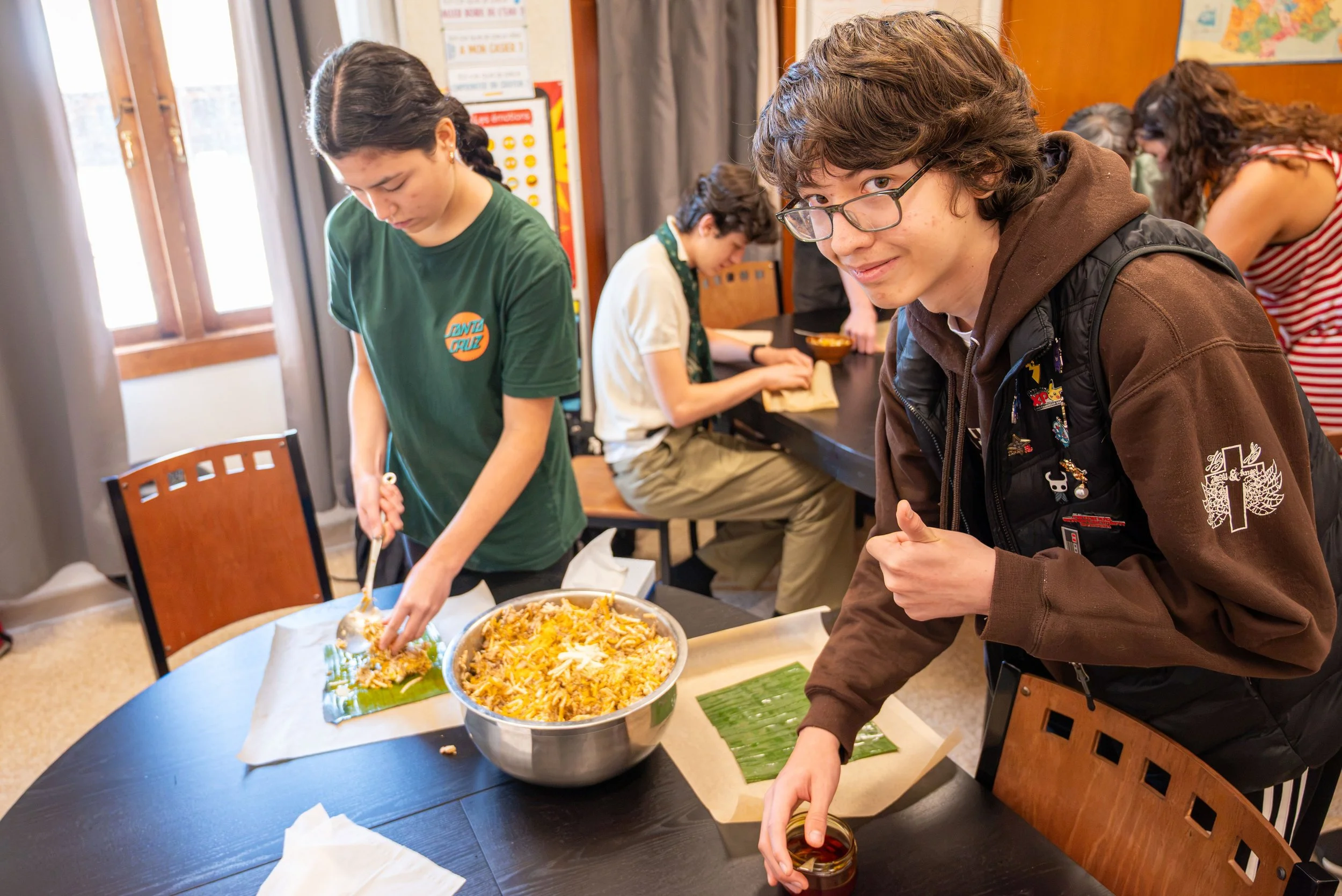Earlier this week, we held our annual Hispanic Heritage Month Workshop Day presented by our Latine Student Union!

Students and staff created engaging workshops highlighting and celebrating Hispanic and Latin American History, Culture, Food, and more