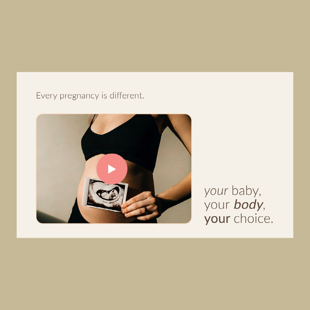 Little preview of a concept for an obstetrics and gynaecology website | Did you see a specialist throughout your pregnancy journey? Or would you? The objective when rebranding for this client was to highlight their expertise and showcase a friendly, 