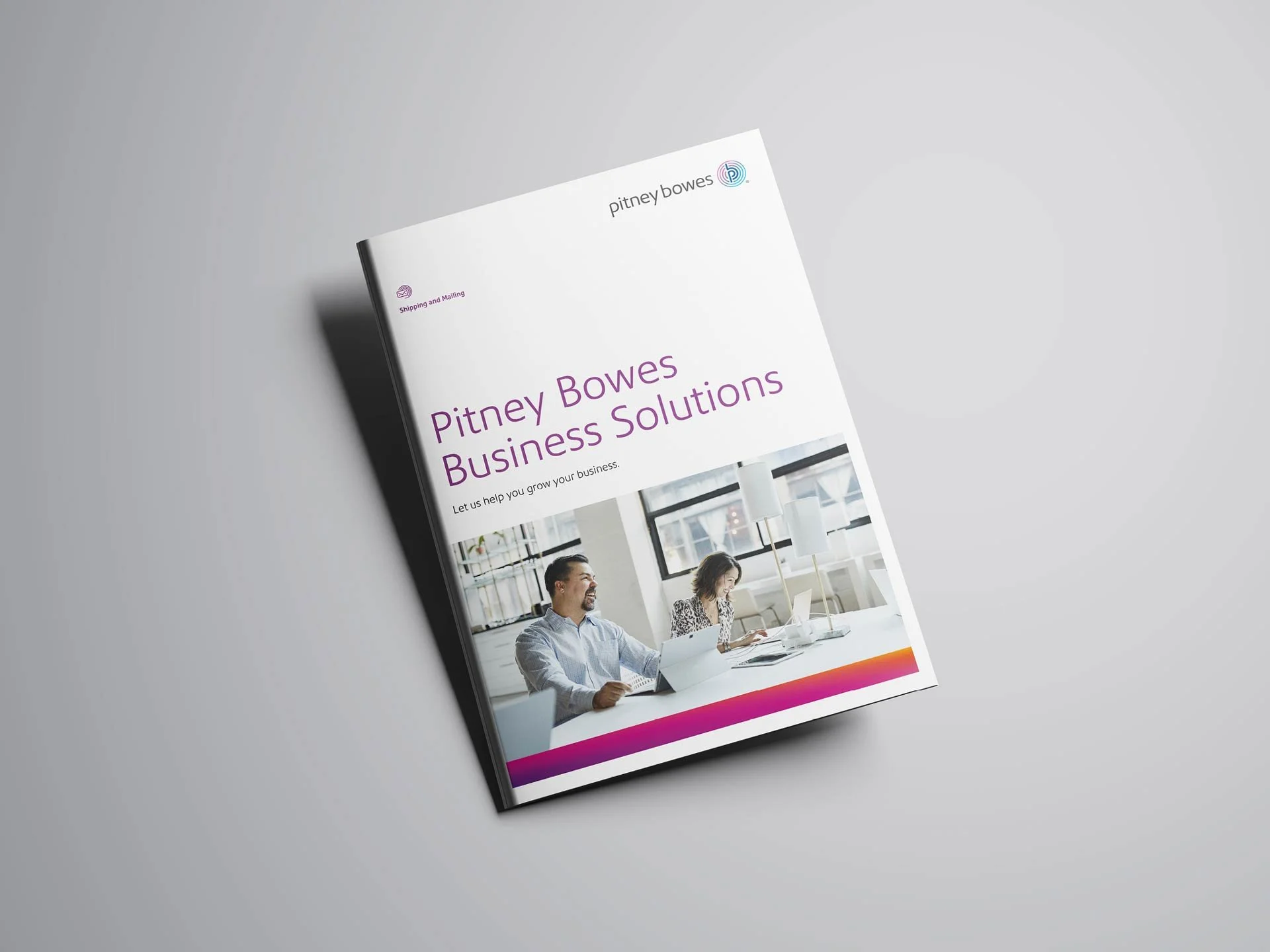 Alex Rose Pitney Bowes Brand Collateral Brochure