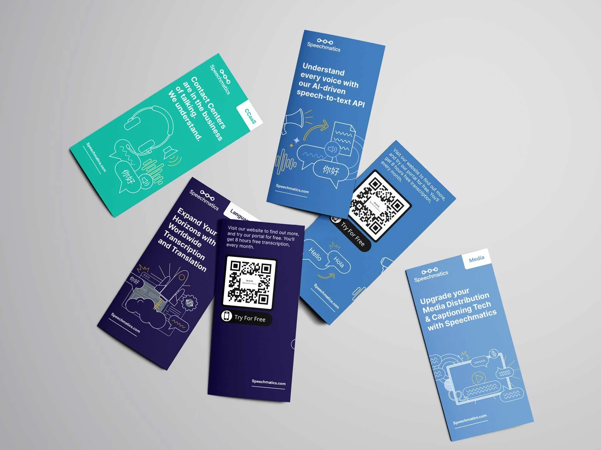 AI Company Brochure Brand Collateral