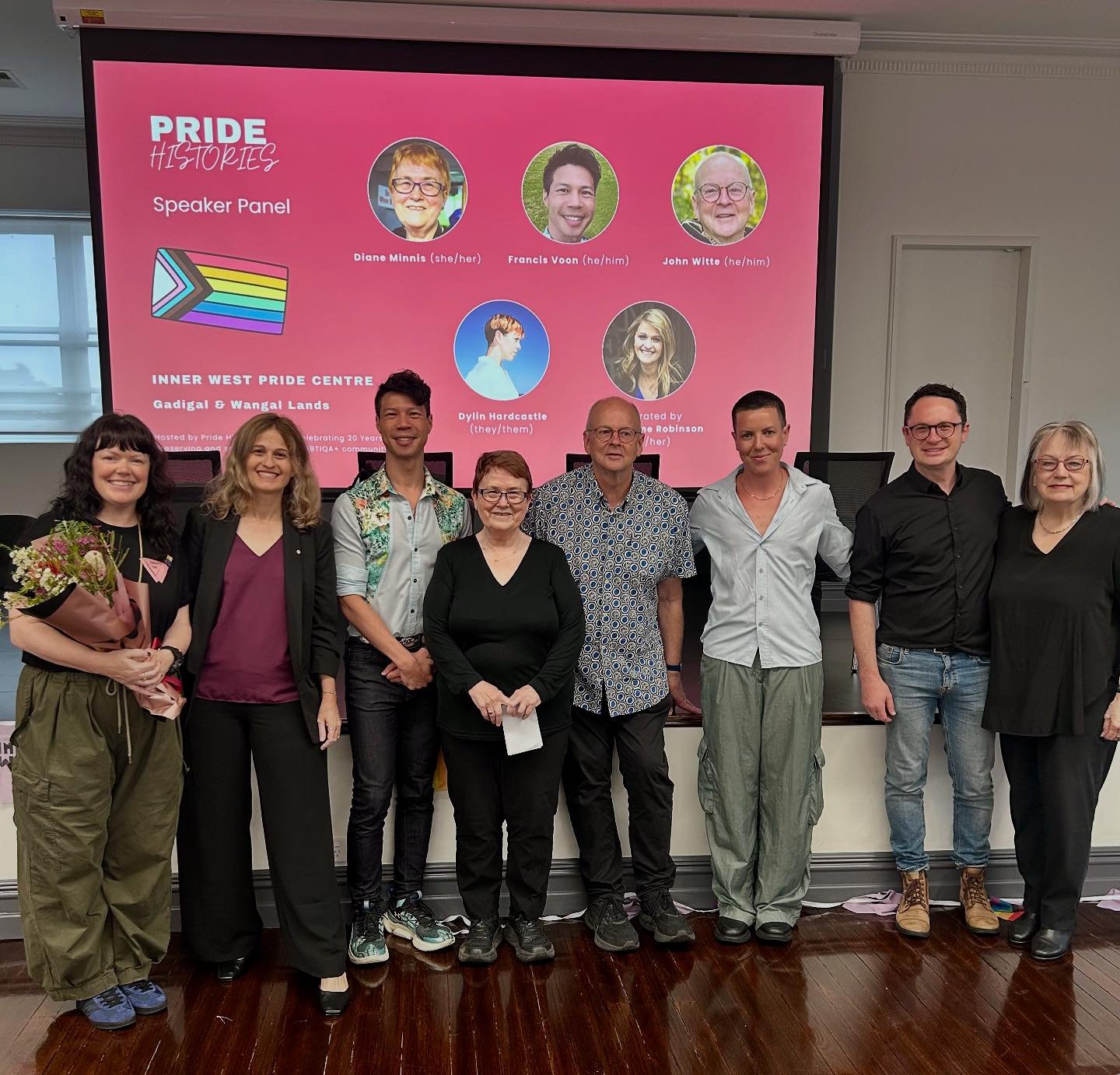 A very warm thank you to everyone who joined the Pride History Group tonight at the Inner West Pride Centre to celebrate our 20th anniversary. 

This special event brought together a fascinating lineup of speakers to talk about key moments in the his