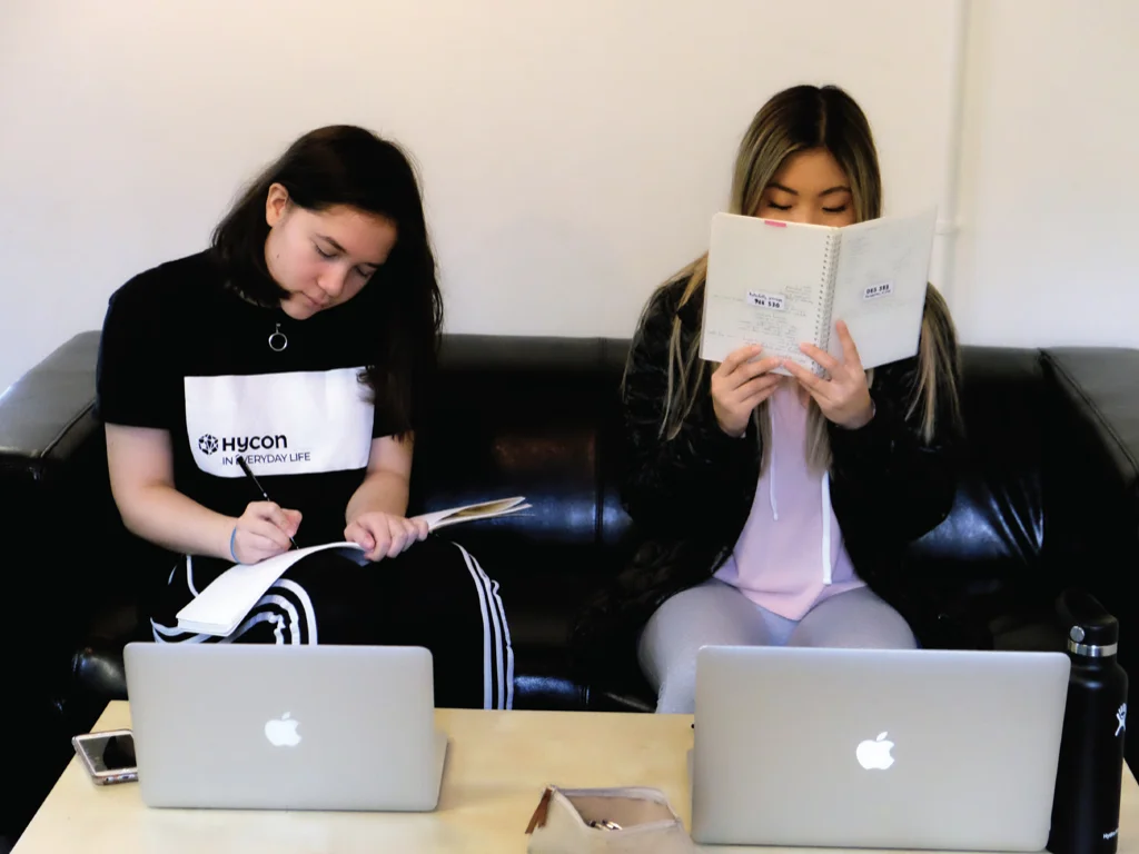  4. The room is silent the first hour they study, and it’s awkward! 