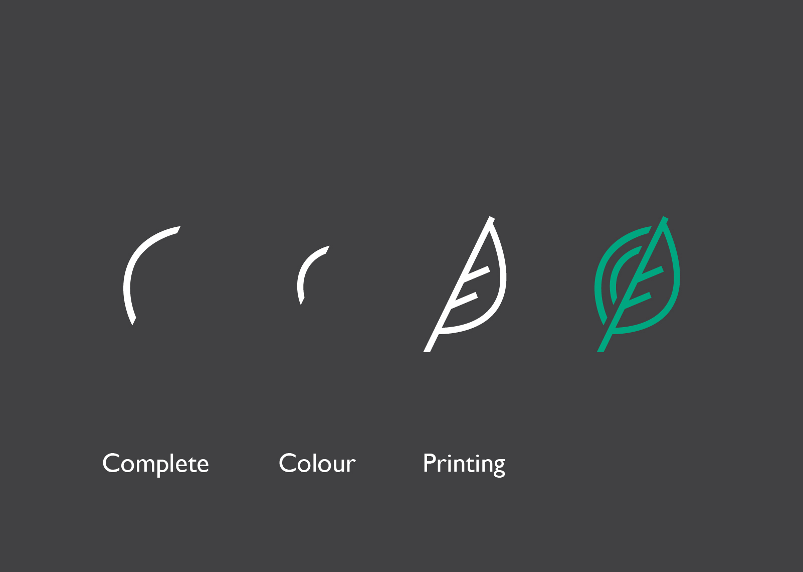 To reference their history 'C', 'C', 'P' was worked into the new leaf icon. 