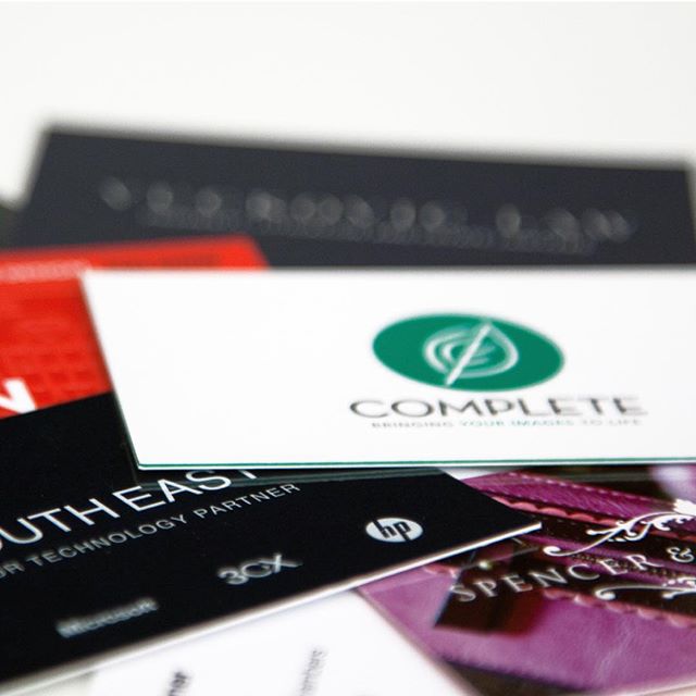 It always amazes us how many people over look the power of a creative business card. 
Just like a website, your business card is a representation of yourself and your company. Make sure your first impression is a great one ✔️