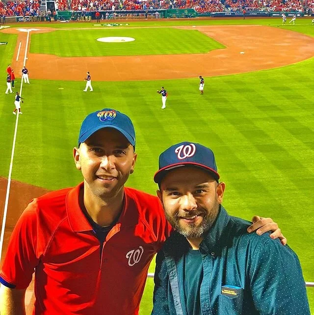 Supporting the @nationals with my favorite basic bitch @tonyfriass #LetsGoNats #WashingtonNats #NLCS