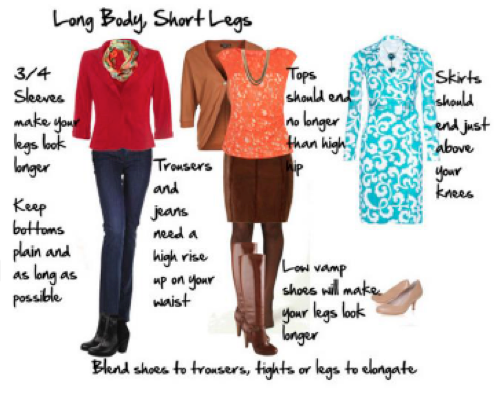 Body Proportions Explained - Long Body, Shorter Legs — Inside Out Style