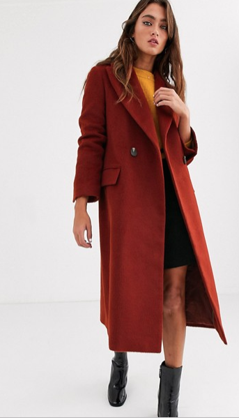 Topshop maxi coat