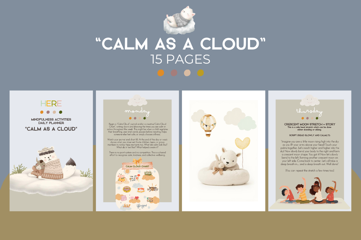 Calm Cloud Mindfulness Activities For Kids
